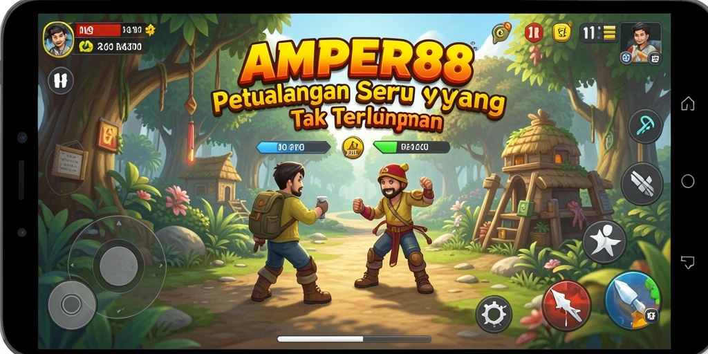 Gameplay menarik dengan petualangan seru di AMPER88.