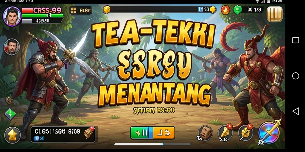 Screenshot gameplay CRS99 menampilkan tantangan puzzle yang menarik.