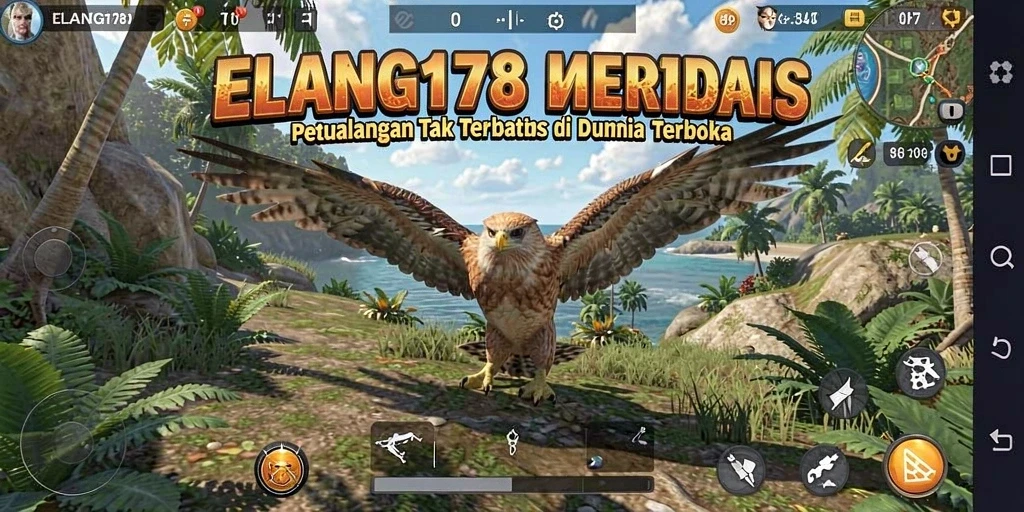 Tangkapan layar gameplay ELANG178 menampilkan petualangan yang mendalam.