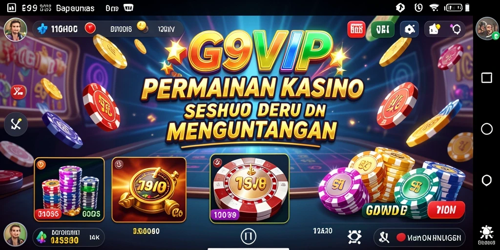Tampilan menarik dari gameplay G9VIP yang mengasyikkan.