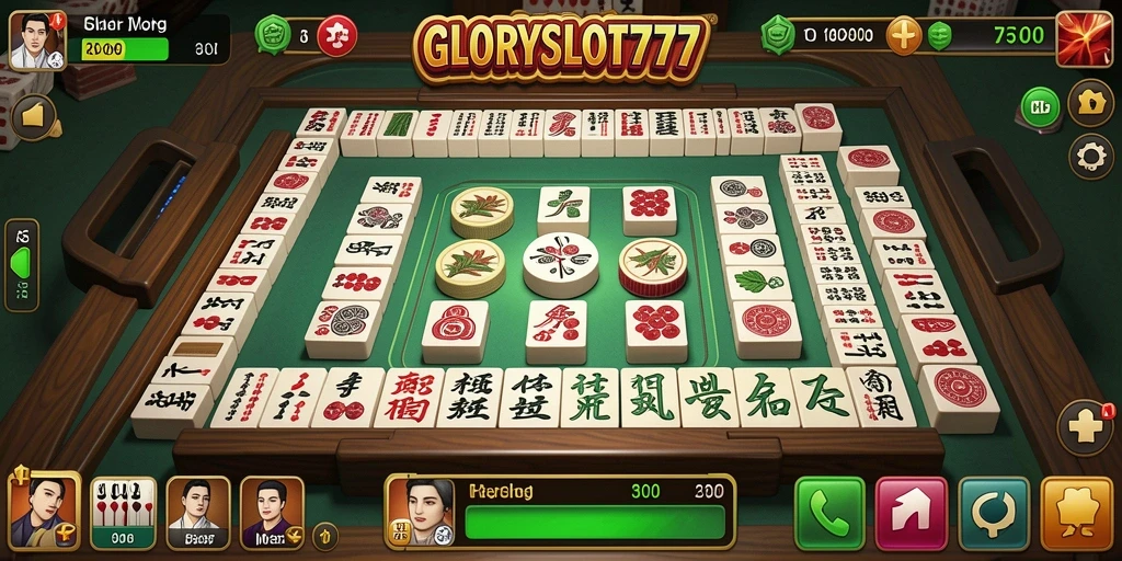 Tampilan gameplay seru dan grafis menarik di GLORYSLOT777.