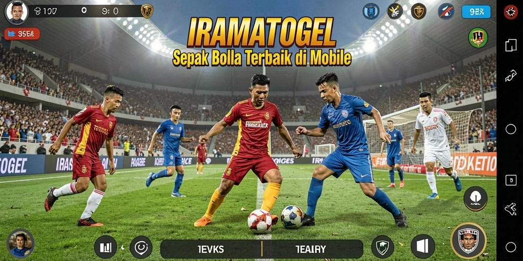 Tampilan gameplay IRAMATOGEL yang intens dan menarik.