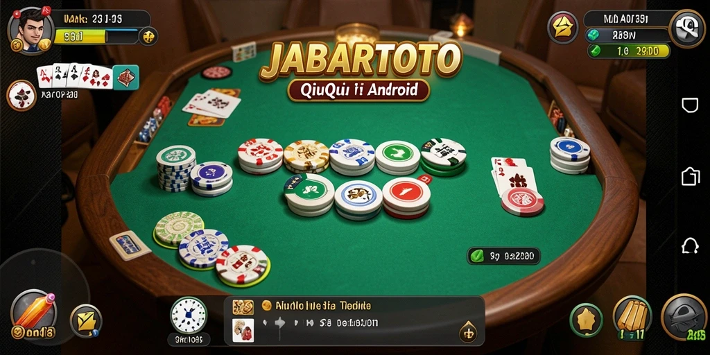 Screenshot gameplay QiuQiu yang menegangkan di JABARTOTO.