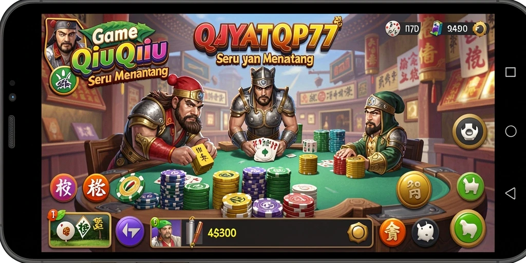Gameplay seru JAYATOP77 menampilkan permainan QiuQiu yang menarik.