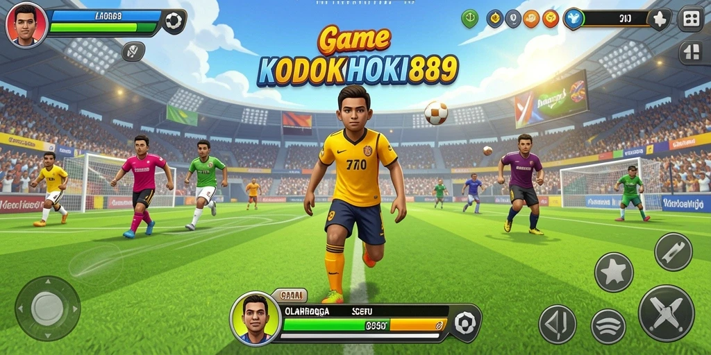 Tampilan menarik dari gameplay <strong>KODOKHOKI889</strong> yang penuh aksi.
