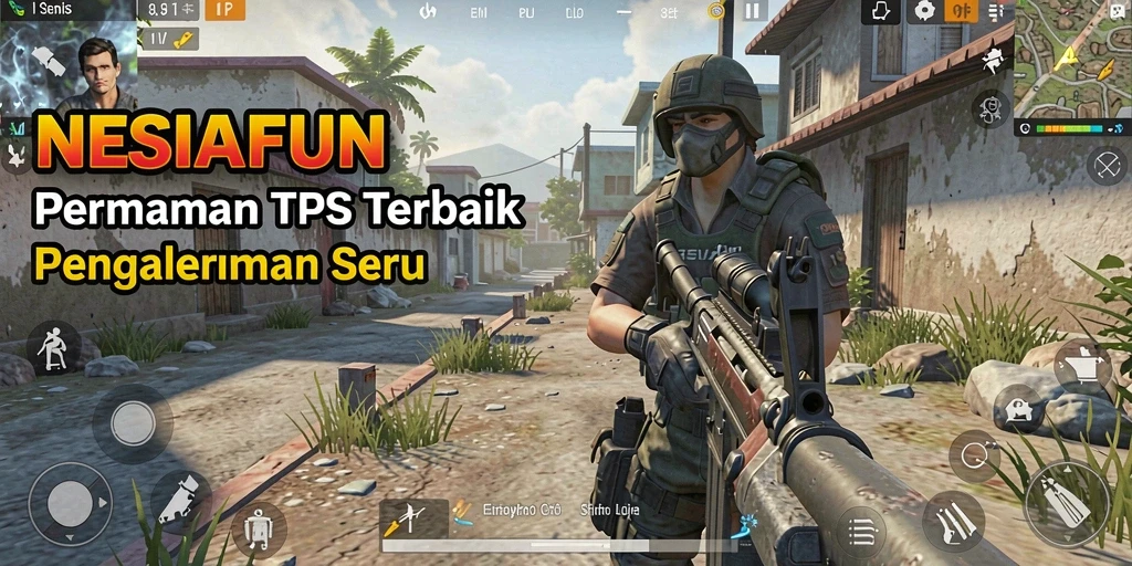 Tampilan gameplay seru dan menegangkan dari NESIAFUN.