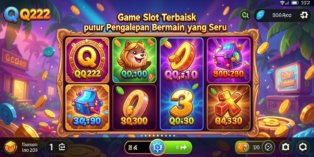 Tampilan gameplay QQ222 yang menegangkan dan menarik.