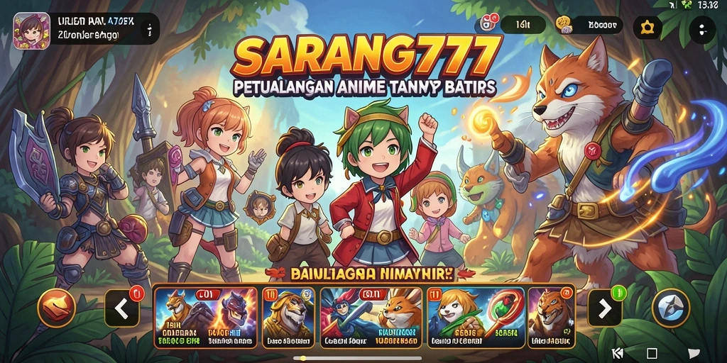 Tampilan gameplay SARANG777 yang menarik dan seru.