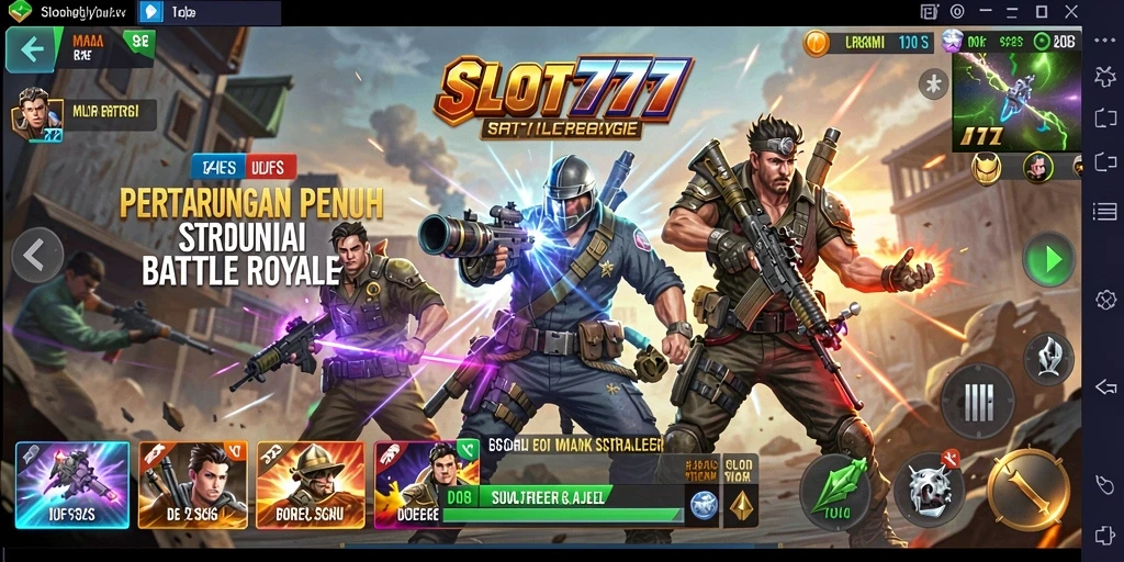 Gameplay menegangkan dalam pertempuran di SLOT777.