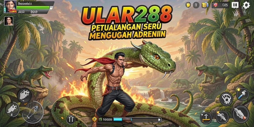Gameplay ULAR288 yang seru dan penuh tantangan di dunia petualangan.